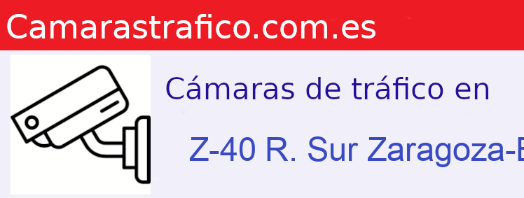 Camara trafico Z-40 PK: R. Sur Zaragoza-Enlace Pto. Venecia - 23.900